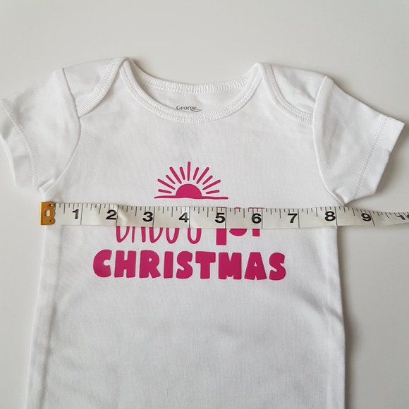 "Baby's 1st Christmas" Bodysuit - Picture 6 of 8